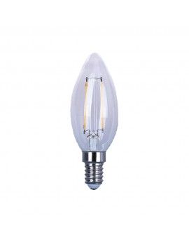 Żarówka LED świeczka filament E14 2W 180lm ciepła