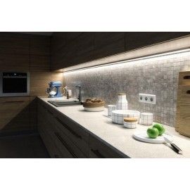 Aluminiowe profile LED jako nowoczesne oświetlenie kuchni